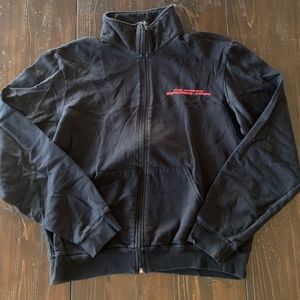 CALIFORNIA FLEECE BY AMERICAN APPAREL ● Limited Edition, Spiderman Black Zip-Up